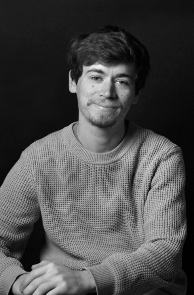 Photographie studio noir et blanc